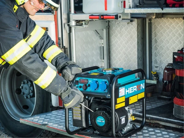 HERON Elektrocentrála digitálna invertorová 1F, 3,7kW, 7,5HP, ručný štart, 8896236 7