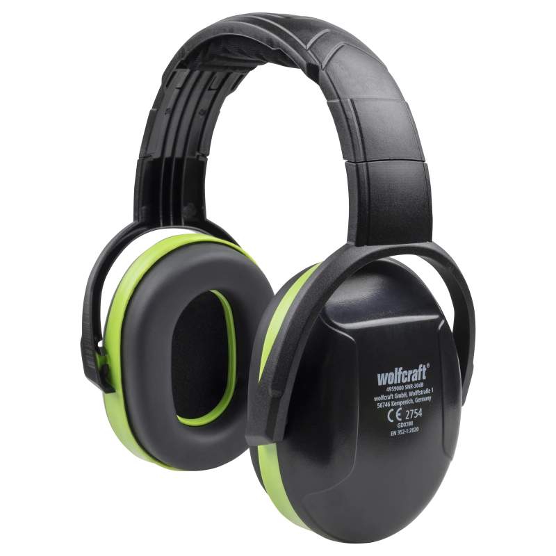 Chrániče sluchu mušľové PRO, wolfcraft 4959000
