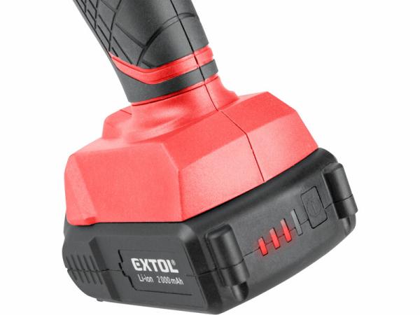 EXTOL PREMIUM Akumulátorová Pištoľ výtlačná Share20V, 2Ah li-ion 8891864 3