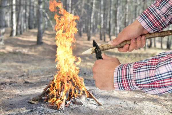 Wolfcraft Nôž zatvárací s hladkou čepeľou, čepeľ 70mm, wolfcraft 4288000 2