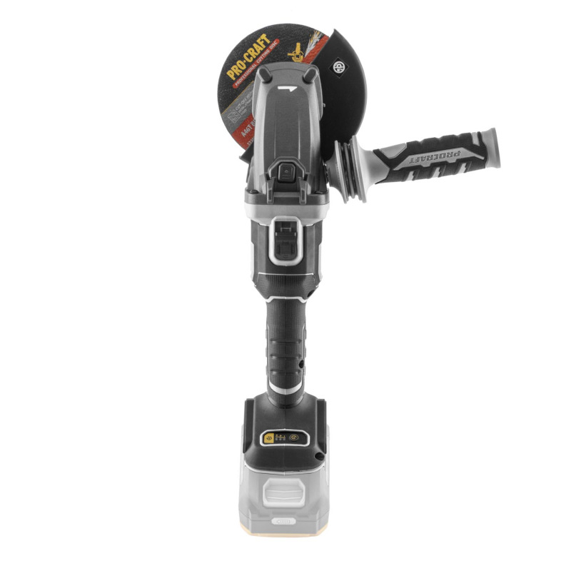 PROCRAFT Aku uhlová brúska 20V 125mm AG125C (bez baterie a nabíječky) 7