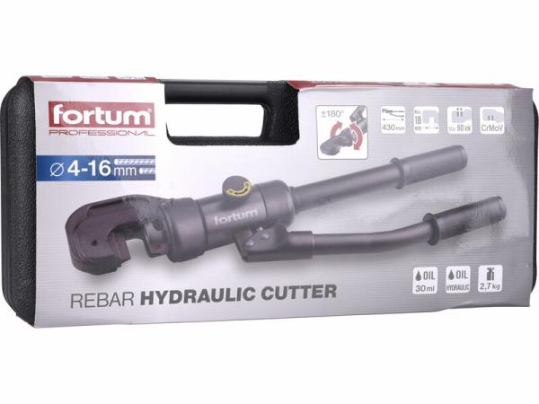 FORTUM 4900172 Kliešte štikacie pákové hydraulické 4-16mm 60kN 430mm 10