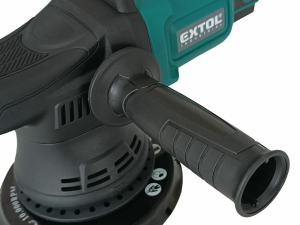 EXTOL INDUSTRIAL 8791844 Leštička orbitálna excentrická Share20V, 150mm, s aku 4