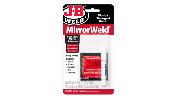 J-B WELD 33701 Súprava na montáž spätných zrkadiel MirrorWeld