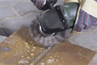 Wolfcraft Kotúč drôtený z nerezového drôtu, vrkočový ø 100mm, M14, wolfcraft 2701000 1