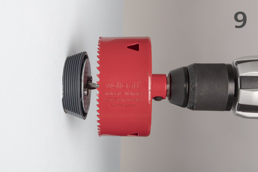 Wolfcraft Kužeľ vystreďovací pre zväčšovanie otvorov ø 35 - 51mm, wolfcraft 5950000 13