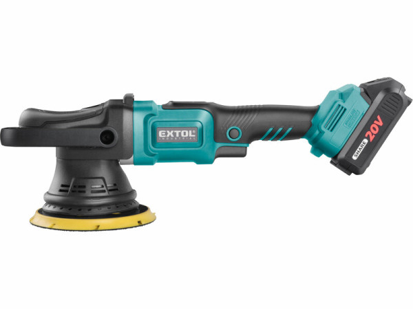 EXTOL INDUSTRIAL 8791844 Leštička orbitálna excentrická Share20V, 150mm, s aku 8