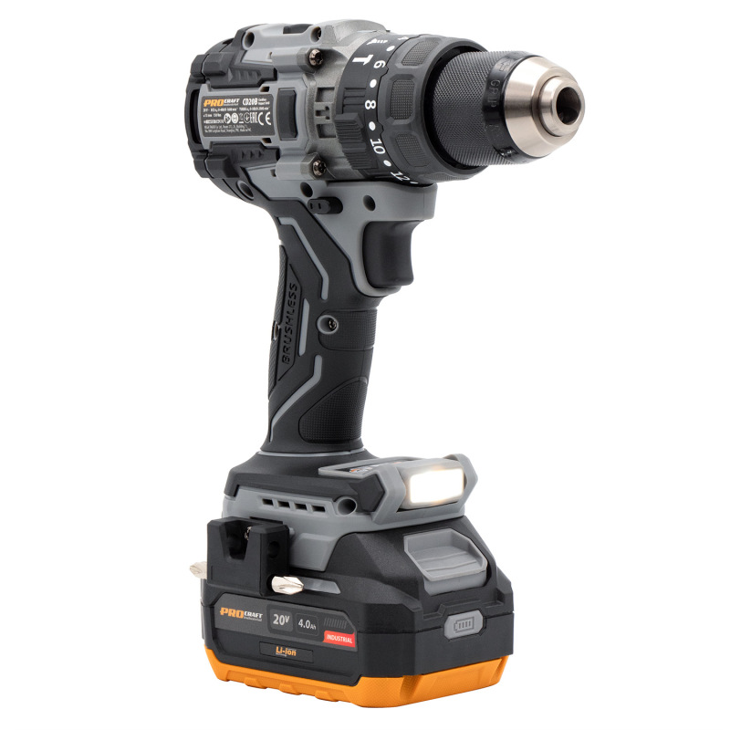 PROCRAFT INDUSRIAL Aku skrutkovač 20V CD20B (1 baterie) 10