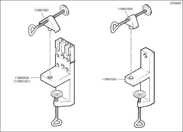 Wolfcraft Sada kolíkovacia univerzálna wolfcraft 3750000 5