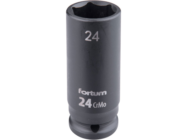 FORTUM 4703224 Kľúč nástrčný rázový, 1/2'', 24mm