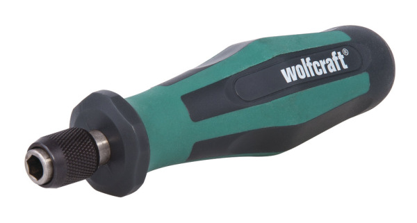 Skrutkovač pre bity stredný, 2K-rukoväť, wolfcraft 1240000