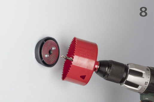 Wolfcraft Kužeľ vystreďovací pre zväčšovanie otvorov ø 35 - 51mm, wolfcraft 5950000 12