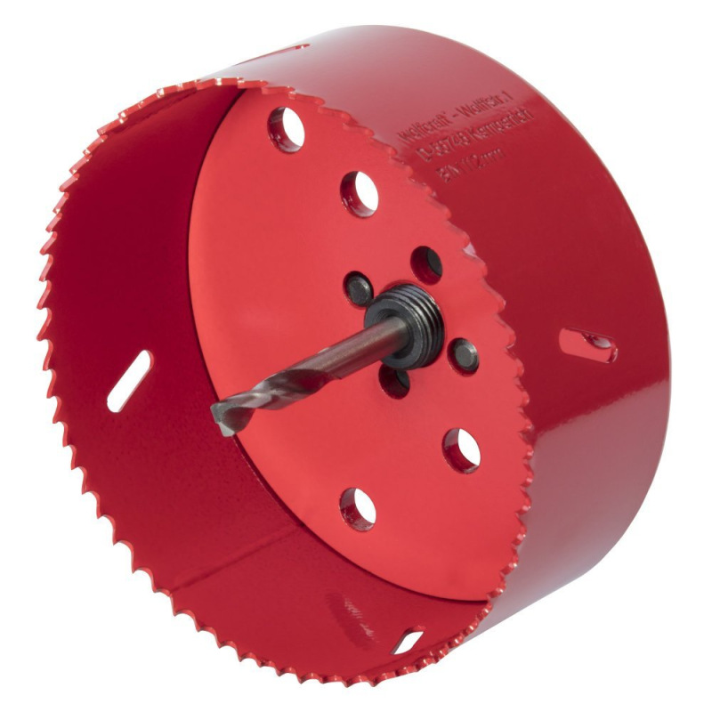 Korunka vŕtacia BiM šesťhranná stopka ø 85mm hl. - 40mm, wolfcraft 5496000