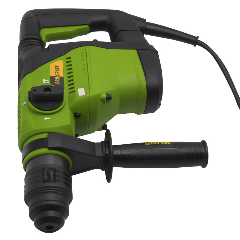 PROCRAFTkombinované vŕtacie a sekacie kladivo SDS plus 1260W 8J BH2100N 4