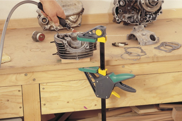 Wolfcraft Zvierka jednoručná EHZ PRO 100-450 upínacia sila - 120kg, wolfcraft 3032000 7