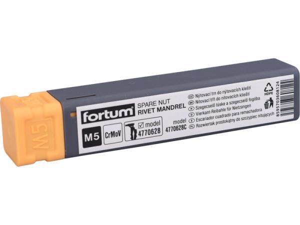 FORTUM Tŕň závitový M5 4770628C pre 4770628 1