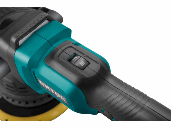 EXTOL INDUSTRIAL 8791844 Leštička orbitálna excentrická Share20V, 150mm, s aku 9
