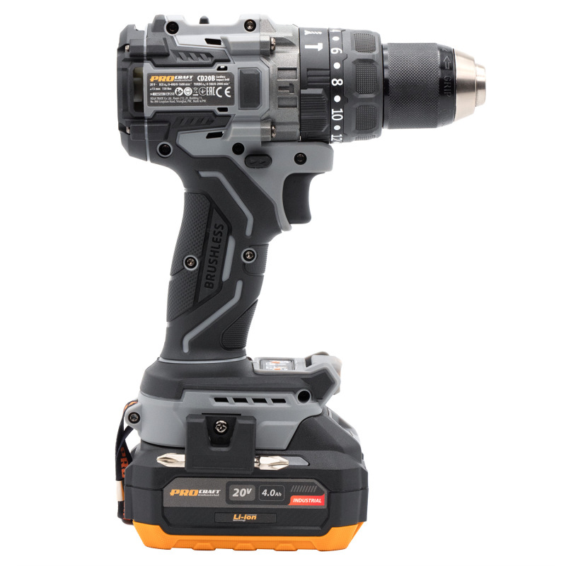 PROCRAFT INDUSRIAL Aku skrutkovač 20V CD20B (1 baterie) 9