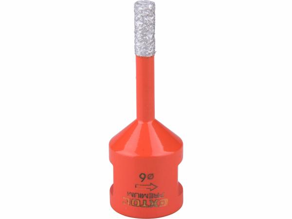 EXTOL PREMIUM Korunka vykružovacia diamantová, O 6mm, závit M14 8801859