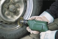 Wolfcraft Kotúč drôtený z mosadzného drôtu plochý ø 75mm so šesťhrannou stopkou, wolfcraft 2110000 2