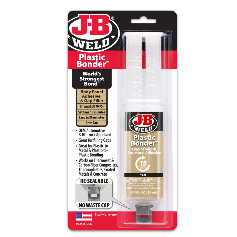 J-B WELD 50133 silné flexibilné lepidlo na plasty PlasticBonder Tan ( 25ml )