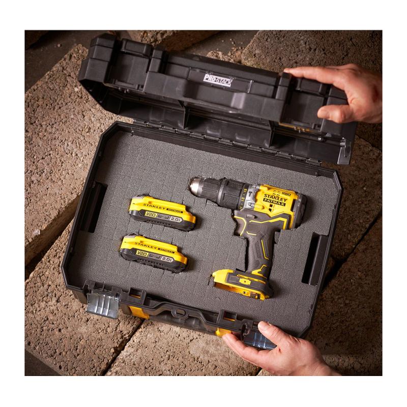 STANLEY FMST1-71967 Box na náradie kovoplast FatMax Pro-Stack veľká rukoväť organizér 9
