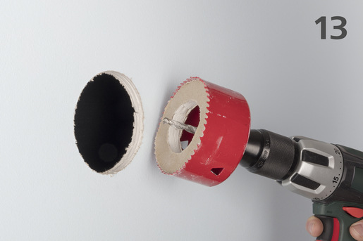 Wolfcraft Kužeľ vystreďovací pre zväčšovanie otvorov ø 46 - 62mm, wolfcraft 5951000 16