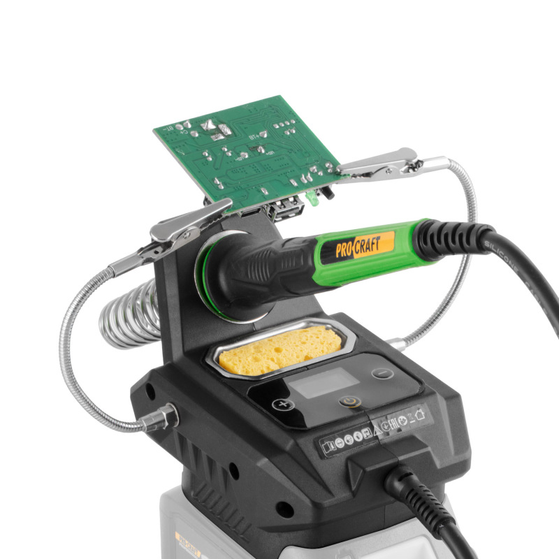 PROCRAFT CS60bb Aku spájkovacia stanica Procraft (bez batérie a nabíjačky) 9