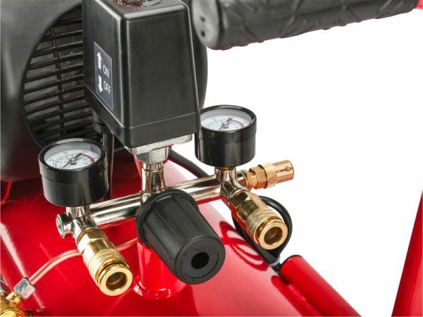 EXTOL PREMIUM 8895320 Kompresor olejový dvojvalcový, príkon 2,2kW, nádoba 50l, max. 8bar 6