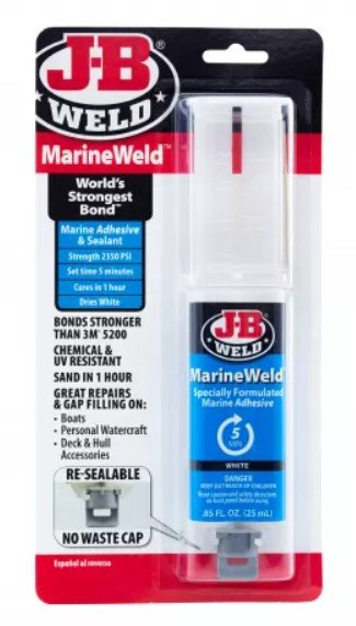 J-B WELD 50172 dvojzložkové epoxidové lepidlo odolné voči vode MarineWeld ( 25ml )