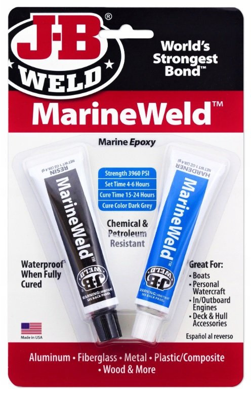 J-B WELD 8272 dvojzložkové epoxidové lepidlo odolné voči vode MarineWeld ( 2x28,4g )