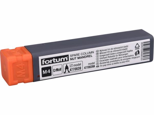 FORTUM Tŕň závitový M4 4770639A pre 4770639 2