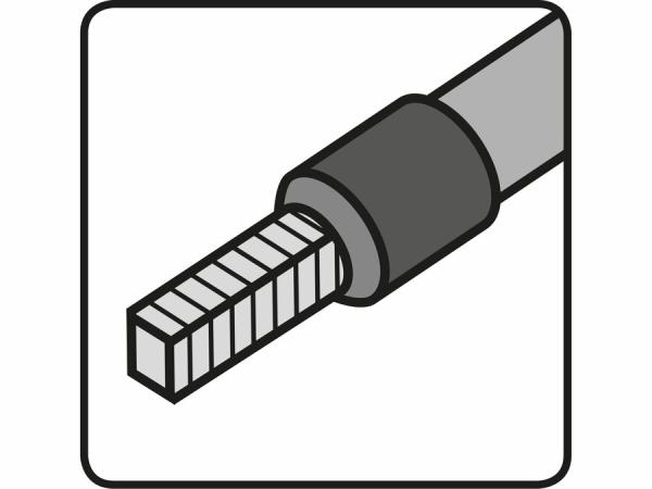 EXTOL PREMIUM Kliešte lisovacie na dutinky, 175mm, na káble 0,2-6,0mm2 8831132 2