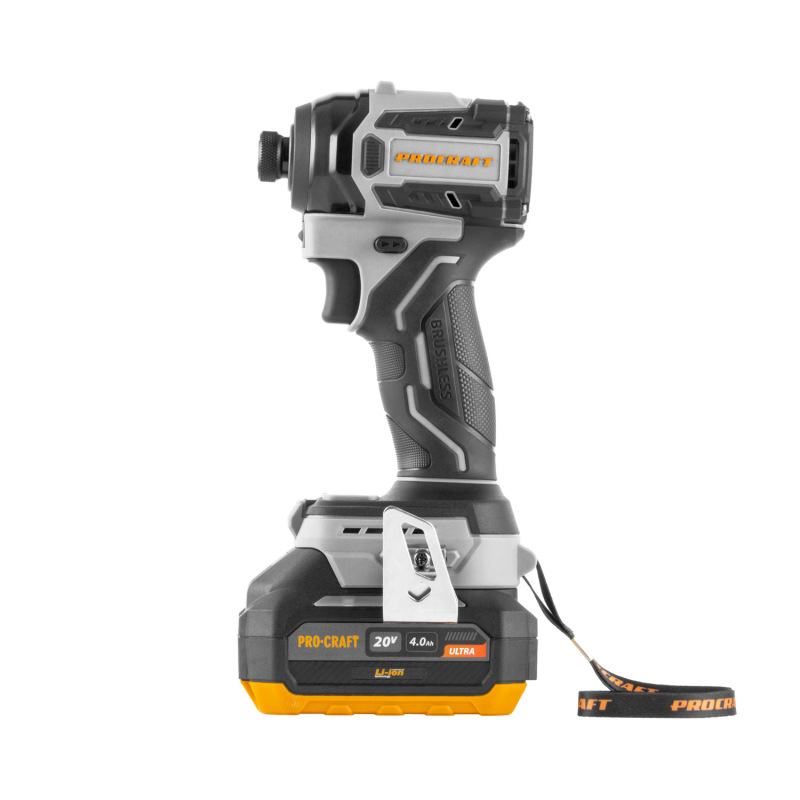 PROCRAFT Aku rázový utahovák Industrial 20V 180Nm(1 bateria) ID20A-1b 7