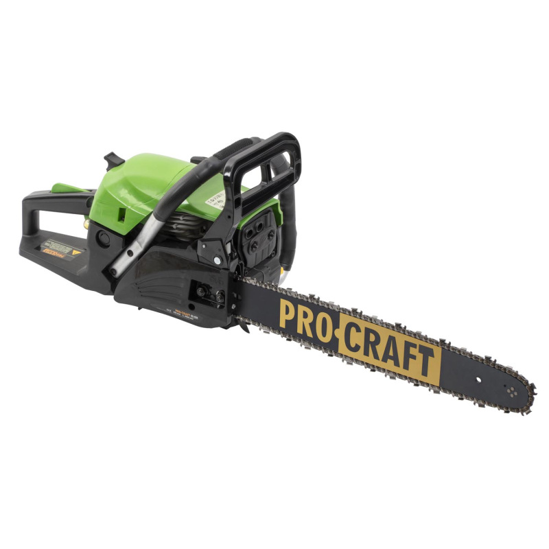 PROCRAFT Benzínová reťazová píla lišta 450mm GS-450 5