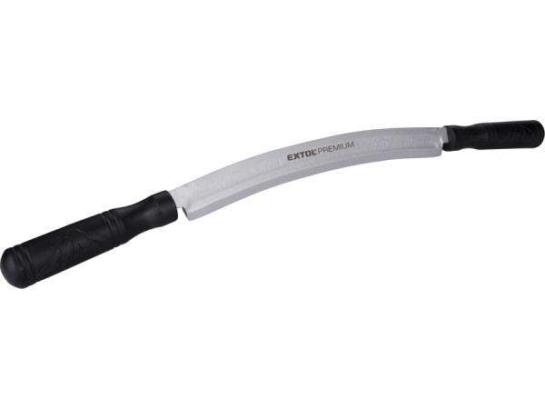 EXTOL PREMIUM 8812303 Nôž obojručný oblúkový, plastové rukoväte, dĺžka 605, čepeľ 300mm