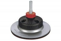 Wolfcraft Tanier unášací kombinovaný samolepiaci fixoflex pre brúsne kotúče ø 125mm so stopkou, wol