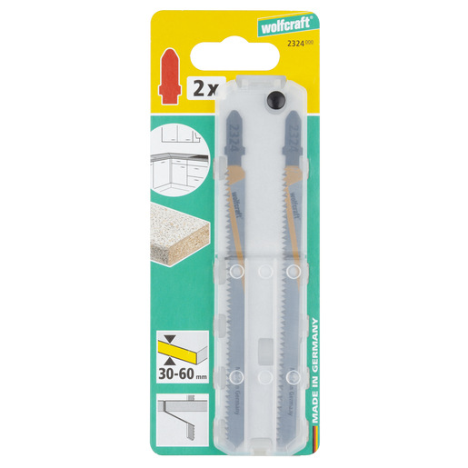 List pílový pre kuchynské pracovné dosky, čistý rez (2ks) wolfcraft 2324000