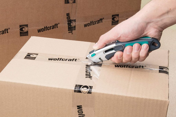 Wolfcraft Nôž s trapézovou čepeľou a zásobníkom na čepele PRO, wolfcraft 4106000 7