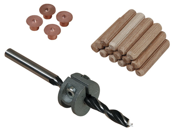Sada kolíkovacia ø 10mm, wolfcraft 2918000