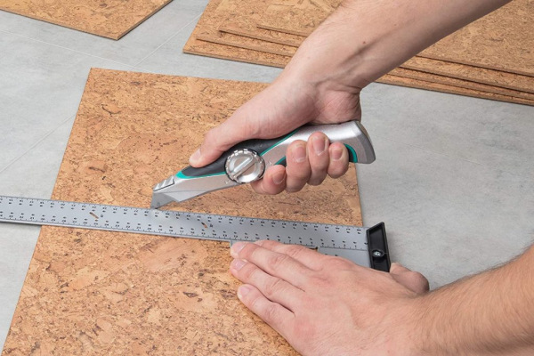 Wolfcraft Nôž PRO s trapézovou čepeľou a púzdrom, wolfcraft 4089000 2