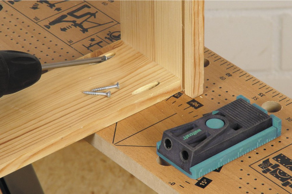 Wolfcraft Sada pre rohové spoje Undercover Jig, skrutky PZ2, wolfcraft 4642000 11