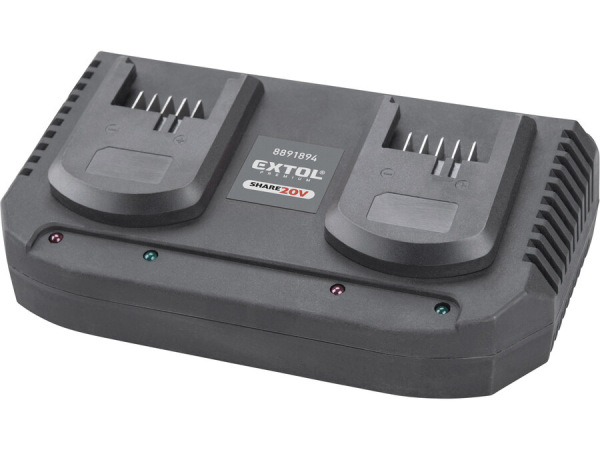 EXTOL INDUSTRIAL 8791902 Kosačka na trávu aku Share20V, 2x2Ah, priemer noža 43cm, bezuh. 12