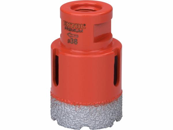 EXTOL PREMIUM Korunka vykružovacia diamantová, Ø 38mm, závit M14 8801869