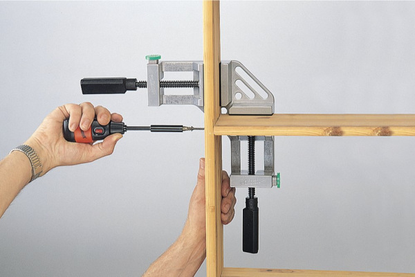 Wolfcraft Zverák uhlový čeľuste - 75mm, rozsah - 65mm, wolfcraft 3415000 1