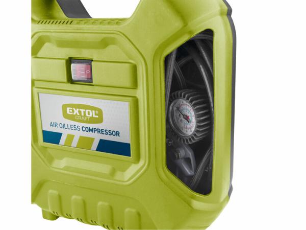 EXTOL CRAFT 418102 Kompresor bezolejový 1100W 3