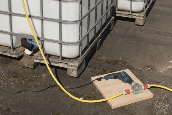 Wolfcraft Čerpadlo na vodu s kovovým krytom wolfcraft 2200000 3