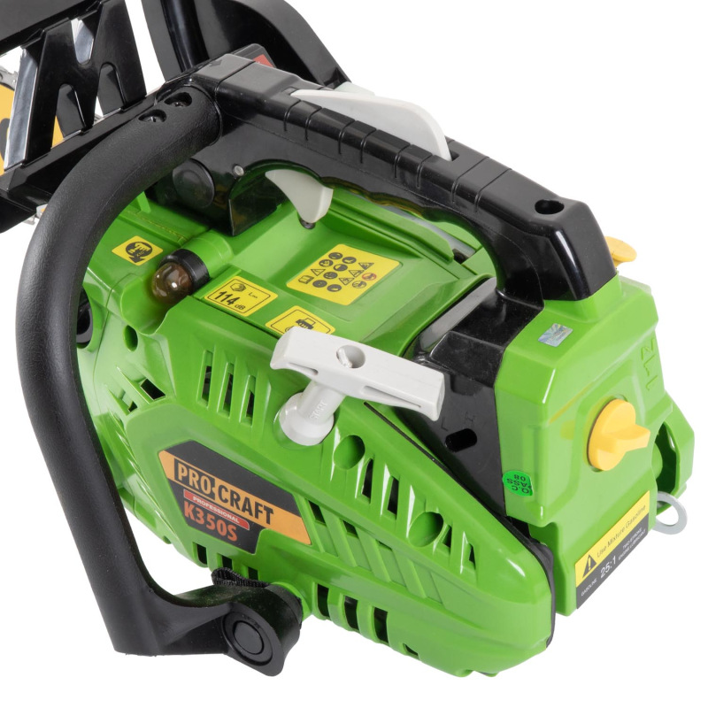 PROCRAFT Benzínová reťazová píla 25 cm³ K350S 3
