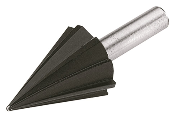 Fréza HSS kužeľová dierovacia do kovu ø 6 - 24mm L - 32mm, wolfcraft 2522000