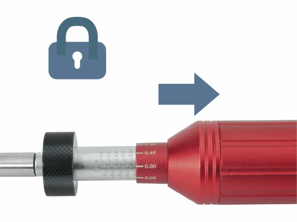 EXTOL PREMIUM Skrutkovač momentový 1/4" štvorhran, 1-6Nm, dĺžka 204mm 8825301 2